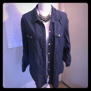 Denim Button down shirt